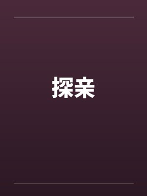 探亲封面